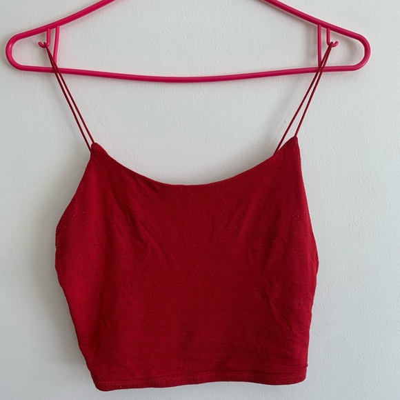 red bungee tank top - Picture 1 of 2